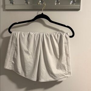 Adidas White Athletic Shorts